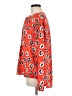 Juicy Couture 100% Polyester Print Orange Long Sleeve Blouse Size M - photo 5