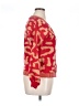 Dee Elly 100% Acrylic Animal Print Pink Cardigan Size XL (estimated) - photo 4