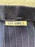 Assorted Brands 100% Cotton Blue Sweater Vest Size L - photo 4