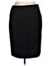 Kasper 100% Polyester Solid Black Formal Skirt Size 14 (petite) - photo 1