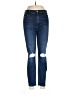 7 For All Mankind Hearts Blue Jeans Size 29 waist - photo 1