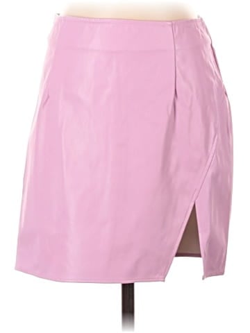 Bear Dance Faux Leather Skirt (view 1)