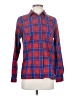 Duluth Trading Co. 100% Cotton Plaid Red Long Sleeve Button-Down Shirt Size XS - photo 1