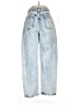 PrettyLittleThing Graphic Blue Jeans Size 8 - photo 2