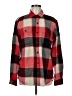 Gap 100% Cotton Plaid Red Long Sleeve Button-Down Shirt Size M - photo 1