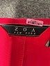 Zoa 100% Polyester Red Sleeveless Blouse Size M - photo 7