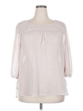 Lc Lauren Conrad 3/4 Sleeve Blouse