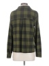 Grace & Lace Plaid Green Long Sleeve Blouse Size S - photo 2