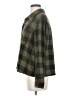 Grace & Lace Plaid Green Long Sleeve Blouse Size S - photo 5