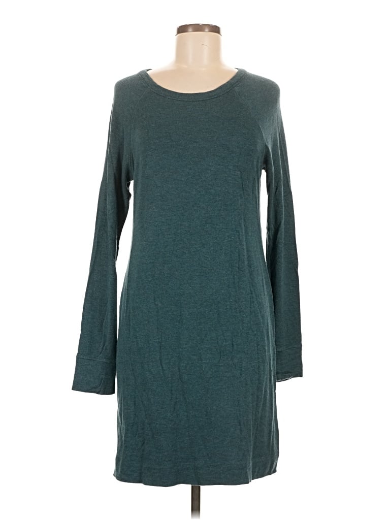 Pre-owned Lou & Grey Casual Dress In Teal