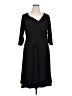 b-slim Solid Black Casual Dress Size XL - photo 1