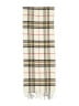 Assorted Brands Plaid Ivory White Scarf One size - photo 2