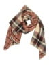 Look 100% Acrylic Plaid Brown Wrap One size - photo 1