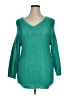 Fashion Bug Green Pullover Sweater Size XL - photo 1