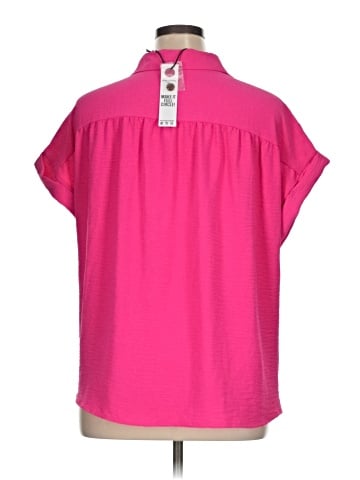 Inner Circle Inc. Short Sleeve Blouse (view 2)