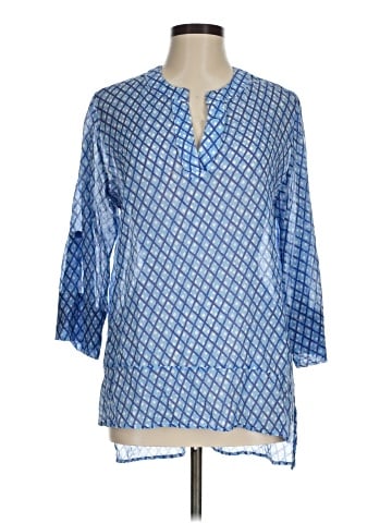 Finley 3/4 Sleeve Blouse (view 1)