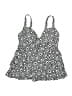 Unbranded Print Ivory Swimsuit Top Size 8 - photo 1