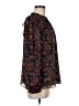 J by Joie 100% Polyester Print Red Black Long Sleeve Blouse Size M - photo 4