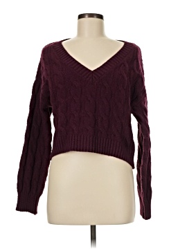 Pink Rose Pullover Sweater (view 1)