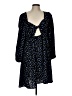 Shein Curve 100% Polyester Blue Casual Dress Size 12 - photo 1