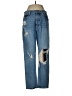 Forever 21 100% Cotton Hearts Blue Jeans Size 29 waist - photo 1