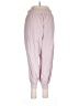 Soho Solid Pink Casual Pants Size M - photo 2