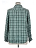 Universal Thread 100% Rayon Plaid Green Long Sleeve Button-Down Shirt Size 0X - photo 2