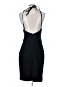 Basix Black Label 100% Polyester Graphic Black Cocktail Dress Size 0 - photo 2