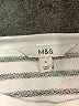 M&S 100% Cotton Stripes White Pullover Sweater Size L - photo 7
