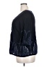 Ellos 100% Rayon Blue 3/4 Sleeve Blouse Size 18 - photo 5