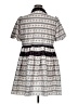 Assorted Brands 100% Polyester Gray White Casual Dress Size XL - photo 2