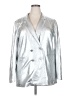 Jennifer Lopez Metallic Silver Blazer Size XXL - photo 1