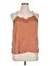 Nine West 100% Polyester Brown Sleeveless Blouse Size XL - photo 1