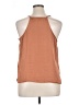 Nine West 100% Polyester Brown Sleeveless Blouse Size XL - photo 2