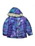 ZeroXposur 100% Polyester Tie-dye Purple Snow Jacket Size 4 - 5 - photo 1