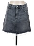 Triarchy 100% Cotton Gray Denim Skirt Size 27 waist - photo 1