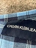 CALVIN KLEIN JEANS Plaid Blue Long Sleeve Blouse Size M - photo 7