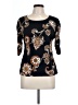 Alfani Black 3/4 Sleeve Top Size L (petite) - photo 1