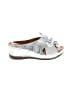 Sheridan Mia Metallic Silver White Sandals Size EU 38 - photo 1