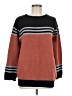 Shein Color Block Orange Pullover Sweater Size 8 - 10 - photo 1