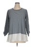 MULTIPLES Gray 3/4 Sleeve Top Size 0X - photo 1