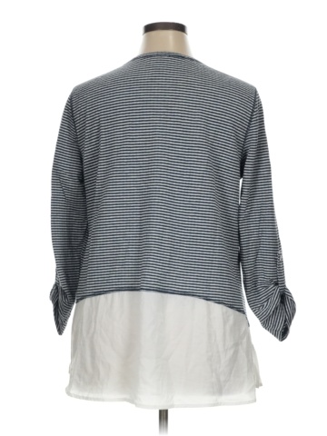 MULTIPLES 3/4 Sleeve Top (view 2)