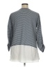 MULTIPLES Gray 3/4 Sleeve Top Size 0X - photo 2