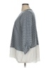 MULTIPLES Gray 3/4 Sleeve Top Size 0X - photo 5