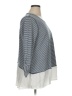 MULTIPLES Gray 3/4 Sleeve Top Size 0X - photo 4
