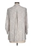 Maurices 100% Polyester Gray 3/4 Sleeve Blouse Size L - photo 2
