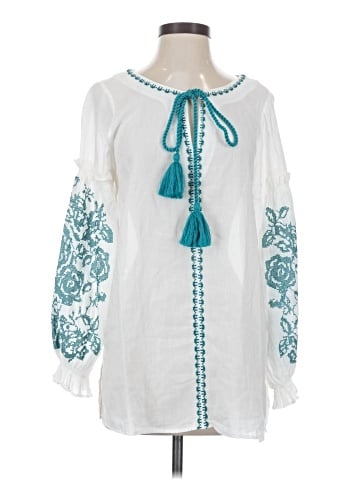 OndadeMar 3/4 Sleeve Blouse (view 1)