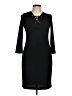 Calvin Klein Black Casual Dress Size 6 - photo 1