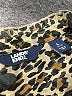 Lands' End 100% Polyester Animal Print Brown Long Sleeve Blouse Size L - photo 7