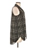 J.Crew 100% Polyester Houndstooth Black Sleeveless Blouse Size 6 - photo 4
